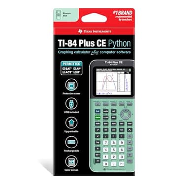 Texas Instruments TI-84 Plus CE Color Graphing Calculator, Mint Small - Image 5