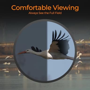 Ciannocrem 12x42 Binoculars for Adults High Powered with Phone Adapter,Build by Powerful Glasses Large View to Watch Football Games,a Travel,Hiking,Bird Watching,Survival and Hunting Gadgets for Men - Image 2