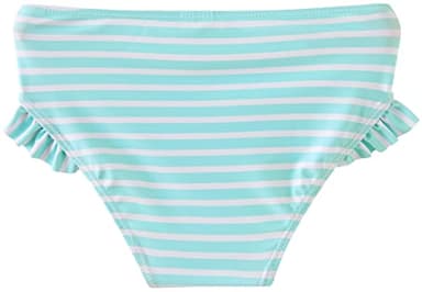 UMELOK Swimsuit Girls' Rash Guard Swimwear Long Sleeve Bathing Suit Pink/Light Green, Daisy 12 - Image 5