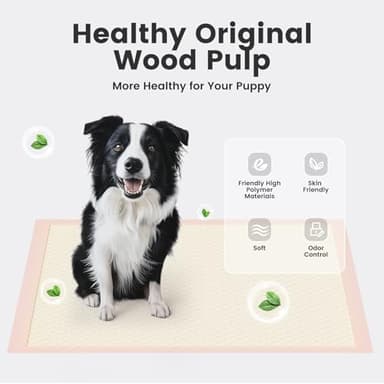 Gardner Pet Disposable Puppy Pads XL, 28"x34" Super Absorbent & Leak-Proof Full Edge-Wrapping Dog Training Pads, Extra Thick Potty Pads, 50 Count - Image 4