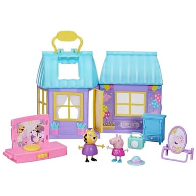 Peppa Pig Peppa’s Dance Party Playset with House, 2 Figures, 6 Accessories, Preschool Toys for Girls and Boys, Kids Gifts, Ages 3+ (Amazon Exclusive) - Image 1