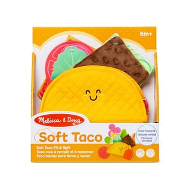 Melissa & Doug Multi-Sensory Soft Taco Fill & Spill Infant Toy - Sensory Toys For Babies, Baby Taco Toy, Baby Toys For Ages 6 Months And Older - Image 3