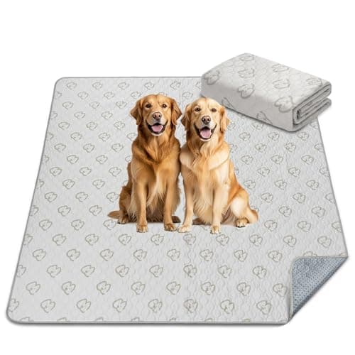 FXW Washable Pee Pads for Dogs, Puppy Pads with Super Absorbent, Specifically Designed for FXW Rollick/Homeplus 24inch 8 Panels Dog Playpen, 63" Square, Khaki, 1 Pack - Image 1