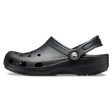 Crocs Unisex-Adult Classic Clog, Clogs for Women and Men, Black, 8 Women/6 Men - Image 11