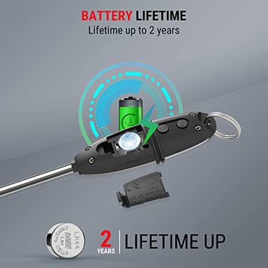 ThermoPro TP02S Digital Food Thermometer for Cooking Bread Baking Sourdough Liquids, Meat Thermometer Digital with Super Long Probe for Grill Kitchen BBQ Oil Milk Yogurt Candy Making Accessory - Image 4