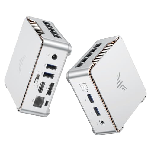 KAMRUI Essenx E2 N150 Mini PC, Micro PC 16GB DDR4 512GB SSD Mini Computers, Twin Lake-N N150 (Beat N100, up to 3.6GHz) Small PC, HDMI+DP1.4 Dual 4K UHD,Gigabit Ethernet,WiFi,BT/Home/Office Desktop PC - Image 1