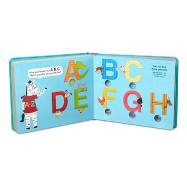 Melissa & Doug Children's Book - Poke-a-Dot: An Alphabet Eye Spy (Board Book with Buttons to Pop) - FSC Certified - Image 6