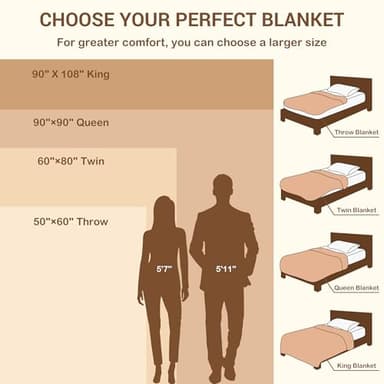 Softan Fleece Blanket - Black White Cow Print Throw Blanket - Fuzzy Lightweight Super Soft Microfiber Flannel Blankets for Couch, Bed, Sofa - Ultra Luxurious Warm and Cozy for All Seasons (90"×90") - Image 7