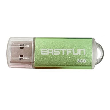 EASTFUN 5Pcs 8GB USB Flash Drive USB 2.0 Flash Memory Stick Thumb Stick Pen(Five Mixed Colors: Blue Purple Rose Green Gold) - Image 7