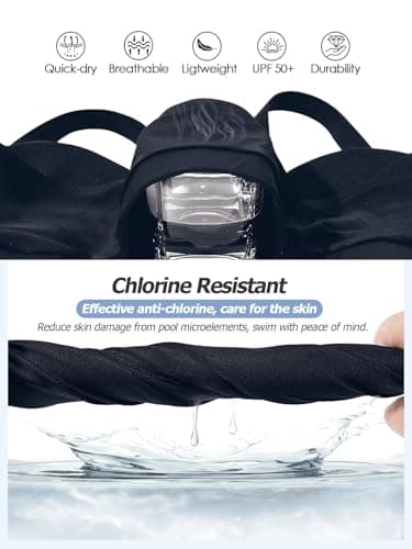 Modest Full Coverage One Piece Swimsuit Women Criss Cross Back Long Torso High Neck Bathing Suit Cute Floral Swim Suits Blue Yellow Leaf M - Image 6