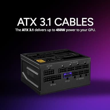 Cooler Master V750 SFX Gold ITX SFF Modular Power Supply, 750W 80Plus Gold, ATX 3.1 | 90° | PCIe 5.1, Designed Ready Nvidia RTX 5070 Ti | AMD RX 9070 XT, Customized Cable, 100mm|3.9", 10-Year - Image 4