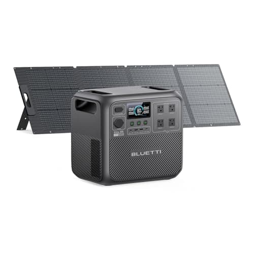 BLUETTI Solar Generator Elite 200 V2 with 200W Solar Panel Included, Portable Power Station 2073.6Wh w/ 4 2600W AC Outlets, 17-Year Lifespan LFP Emergency Power for Home Backup, Power Outages, Camping - Image 1
