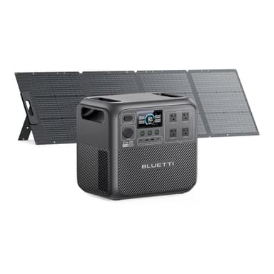 BLUETTI Solar Generator Elite 200 V2 with 200W Solar Panel Included, Portable Power Station 2073.6Wh w/ 4 2600W AC Outlets, 17-Year Lifespan LFP Emergency Power for Home Backup, Power Outages, Camping - Image 1
