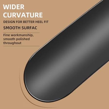 Untrytb 2 Pack Shoe Horn, Premium Shoe Horns for Men or Women, Small Shoe Spoon for Kids, Shoehorns for Boot jacks, Shoe Helper or Stick for Travel and Home Use, Plastic Show Horn 7.5 IN - Image 5