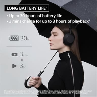Sony WH-1000XM6 The Best Noise Canceling Wireless Headphones, HD NC Processor QN3, 12 Microphones, Adaptive NC Optimizer, Mastered by Engineers, Studio-Quality, 30-Hour Battery, Platinum Silver - Image 8