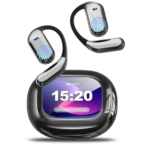 AI Real Time Language Translator Earbuds, AI Language Translator Earphone 3-in-1 Accents & Long Battery Life Translation Earbuds OWS 144 Languages & 8 Offline for Travel Business(Black) - Image 1