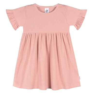 Gerber Baby Girls' Toddler Short-Sleeve and Sleeveless Dress Set, Retro Floral - Image 3