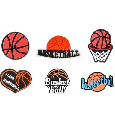 30Pcs Basketball Shoes Charms for Boys, Sports Decoration Charms for Sandals Pins Bracelet Wristband Party Favors Kids Adults Gifts - Image 3