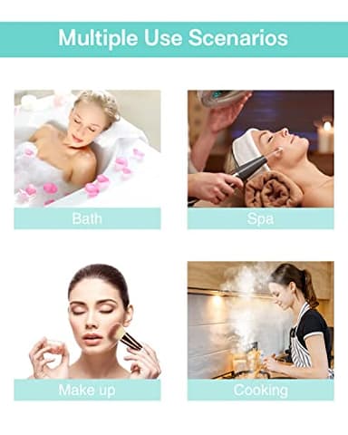 Auban 100PCS Disposable Shower Caps, Plastic Clear Hair Cap Large Thick Waterproof Bath Caps for Women, Hotel Travel Essentials Accessories Deep Conditioning Hair Care Cleaning Supplies(20.5") - Image 9