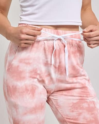 Real Essentials 3-Pack: Women's Ultra Soft Lounge Capri Joggers Sweatpants Athletic Yoga with Pockets(Available in Plus Size) - Set 4, XL - Image 5