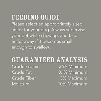 Amazon Brand - Wag Split Elk Antler, Naturally Shed, Long Lasting for Aggressive Chewers, Large (Best for Dogs 30-45 lbs) - Image 4