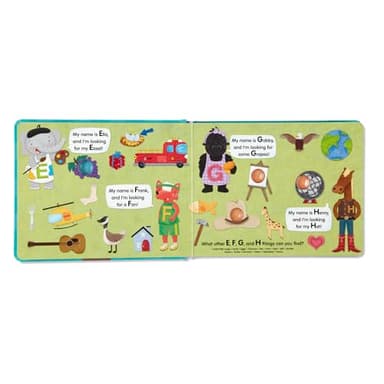Melissa & Doug Children's Book - Poke-a-Dot: An Alphabet Eye Spy (Board Book with Buttons to Pop) - FSC Certified - Image 7