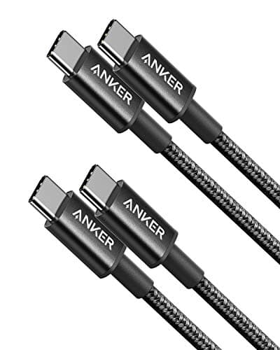 Anker USB C to USB C Cable, Type-C 60W Fast Charging Cable (3.3 FT, 2Pack) for iPhone 17 Series, iPad mini 6 and More (Black) - Image 1