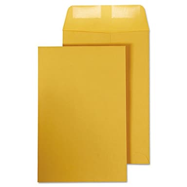 Quality Park Catalog Mailing Envelopes, 6 x 9 Envelopes, Gummed, Heavy 28 lb. Kraft Paper, Greeting Card Size, For Mailing, Organizing and Storage, 100 per Box (QUA40767) - Image 4