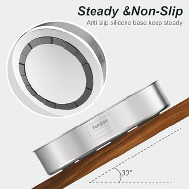 Slow Feeder Dog Bowl, Double Wall Food Grade Stainless Steel, Heavy Duty with Non-Slip Rubber Base, 2Cups Capacity for Medium Dogs to Slow Down Eating - Image 6