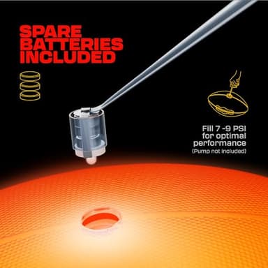 FlashCatch Light Up Football - Glow in The Dark Ball - NO 6 - Boys Gifts - Outdoor Sports, Birthday Gifts for Boys 8-15+ Year Old - Kids Teenage Youth Gift Ideas - Boy Toys Ages 8 9 10 11 12 13 14 15 - Image 9