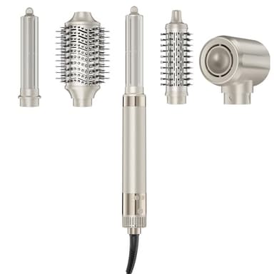 MESCOMB 5-in-1 Hot Air Styler – Fast Hair Dryer with Auto Wrap Curlers & Volumizing Brushes, Frizz-Free Styling Tool for Curling, Smoothing & Adding Volume, No Heat Damage - Image 1