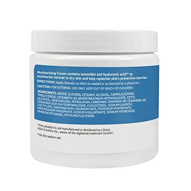 Amazon Basics Moisturizer Cream for Face, Dry Skin, Hydrating, 16 Ounces, 1-Pack - Image 2