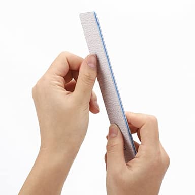 25 Pieces 120 Grit Rectangle Nail Files for Acrylic Nails and Natural Nails, Reusable Nail Buffers Double Sided Emery Boards Manicure Tools - Image 5