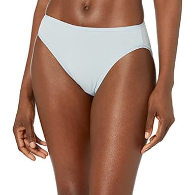 Amazon Essentials Women's Cotton High Leg Brief Underwear (Available in Plus Size), Breathable, Pack of 10, Cool Colors/Warm Shades, X-Large - Image 2