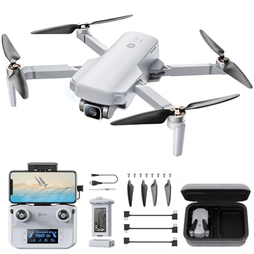 Holy Stone HS360E GPS EIS Drones with Camera for Adults 4K, 249g FAA Compliant Lightweight Foldable FPV RC Quadcopter Drone with 1200W Sensor, 20000ft Range, Auto Return, Follow Me, Upgraded HS360S - Image 1
