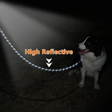 NTR 8FT Heavy Duty Pink Rope Dog Leash with Swivel Lockable Hook and Comfortable Padded Handle for Small to Large Dogs - Training, Playing, Camping, or Backyard - Image 4