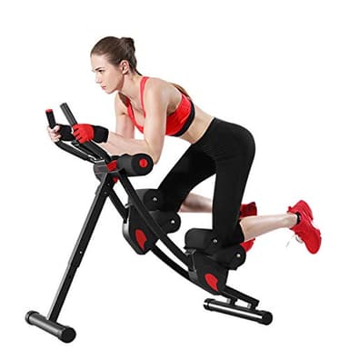 Fitlaya Fitness ab machine, ab workout equipment for home gym, Height Adjustable ab trainer, foldable fitness equipment. - Image 1