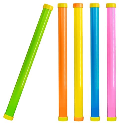 Novelty Place 16" Groan Tube Noise Makers 5 Pack - Funny Party Noisemaker for Kids and Adults - Party Favor Sound Tubes Toys Multiple Colors - Image 1