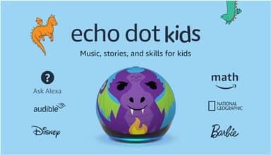 Amazon Echo Dot Kids with Alexa, Designed for kids, with parental controls, Includes 1 Year of Amazon Kids+, Dragon - Image 9
