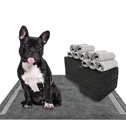 Dogcator Charcoal Dog Training Pads 100 Count, 22"x22" Puppy Pee Pads for Small Dogs, Activated Carbon Dog Pee Pads, Disposable Puppy Pads Pet Training Pads - Image 1
