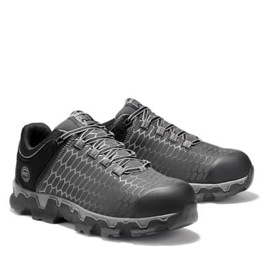 Timberland PRO Men's Powertrain Sport Alloy Safety Toe Industrial Athletic Work Shoe, Black/Grey-2024 New Raptek, 11 - Image 2