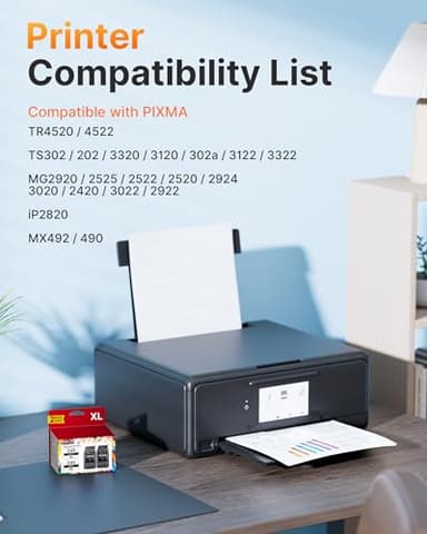 E-Z Ink 245XL Ink Cartridge Replacement for Canon 245XL Black Ink 245 XL PG-245XL PG245XL Works with Pixma MX490 MG2522 TR4520 MG2525 TS3122 TS3322 TS202 MG2520 MG2922 MG3022 (2 Black) - Image 2