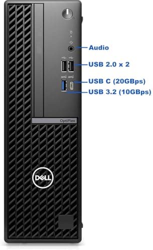 Dell OptiPlex 7020 Desktop SFF, Intel Core i7-12700K, 32GB DDR5, 1TB NVMe SSD, Type-C, WiFi 6e, Bluetooth, DisplayPort, HDMI, 7000 Small Form Factor Business Computer, Windows 11 Pro, Black - Image 2