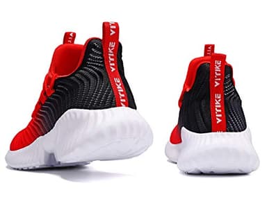 JMFCHI Boys Girls Kids' Sneakers Knitted Mesh Sports Shoes Breathable Lightweight Running Shoes for Kids Fashion Athletic Casual Shoes - Image 3