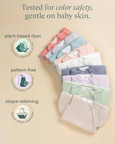 PurComfy Supersoft Sleep Sack 0.5 TOG, Premium Bamboo Viscose Baby Sleeping Bag, Lightweight Sleep Sack 15-24 Months (Blush) - Image 6