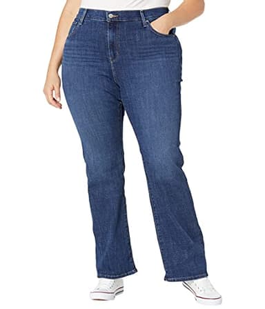 Levi's Women's 725 High Rise Bootcut Jeans, Lapis Dark Horse, 28 (US 6) M - Image 1