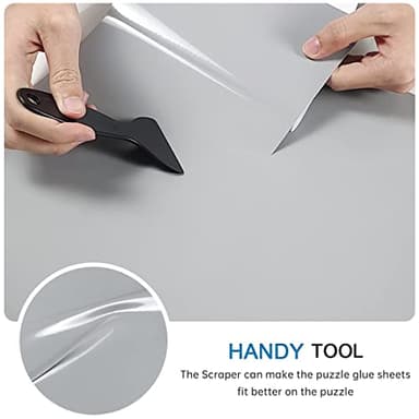 24 Puzzle Saver Sheets, Puzzle Glue Sheets for 1000-3000 Pieces, Preserve & Frame 4 x 1000 Pieces Jigsaw Puzzles - Image 7