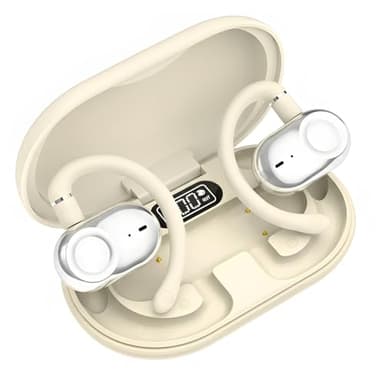 Open Ear Earbuds, Open Ear Headphones with 16mm Speakers, Bluetooth 5.4 Wireless, Biaxial Rotation, Lightweight, 20H Playtime, Over Ear Bluetooth Headphones for Running, Workout, IPX5 Waterproof - Image 8