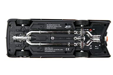 Jada DC Comics 1:18 1966 Classic TV Series Batmobile Light-Up Die-cast Car with 3" Batman and Robin Figures, Toys for Kids and Adults - Image 6