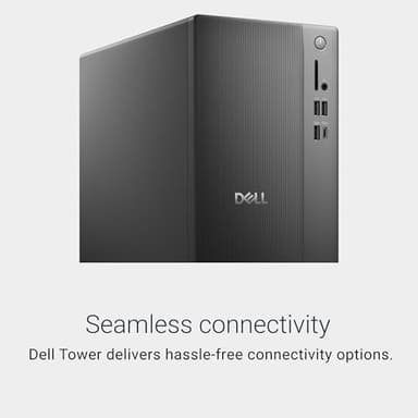 Dell Tower Desktop ECT1250 - Intel Core Ultra 7-265 Processor, Intel UHD Graphics, 32GB DDR5 5600MT/s Memory, 1TB M.2 SSD, 3.0 SD Card Reader, Wired Keyboard and Mouse, Basic Onsite Service - Image 3